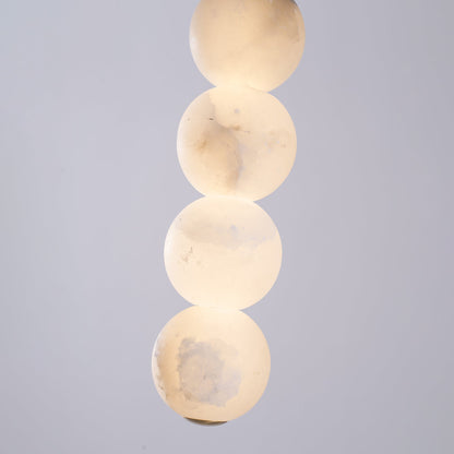 Pearl Alabaster Pendant Light