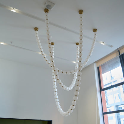 Pearl Necklace Chandelier