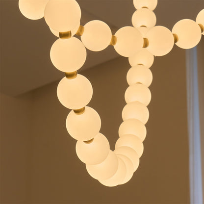 Pearl Necklace Chandelier