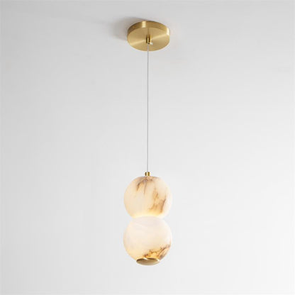 Pearl Alabaster Pendant Light