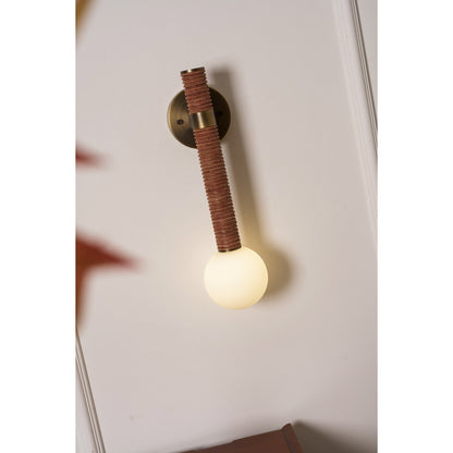 Threadline Globe Wall Sconce