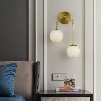Pietro Alabaster Wall Lamp