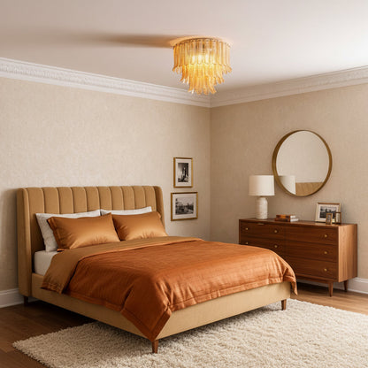 Plume Glass Ceiling Light