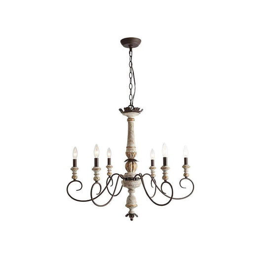 Poppe Wooden Chandelier