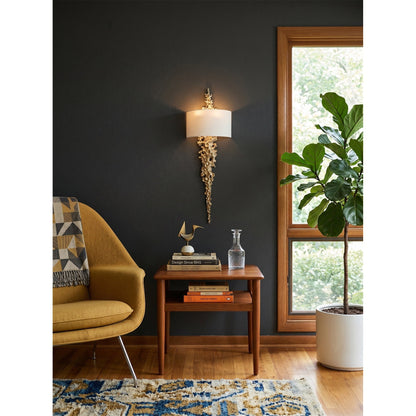 Lava Brass Wall Sconce