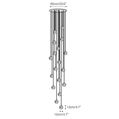 Savina Alabaster Chandelier
