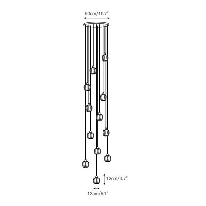Lilin Alabaster Chandelier