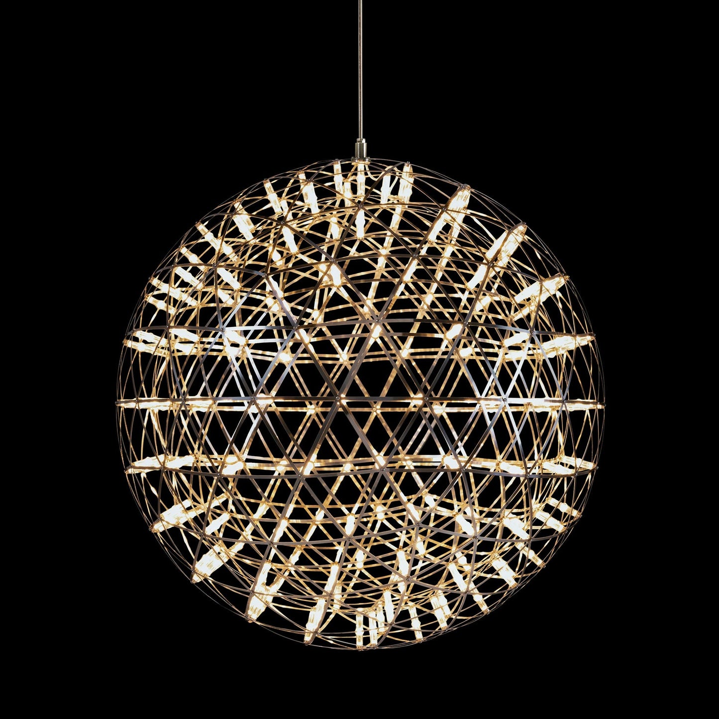 Geodesic LED Sphere Pendant Light
