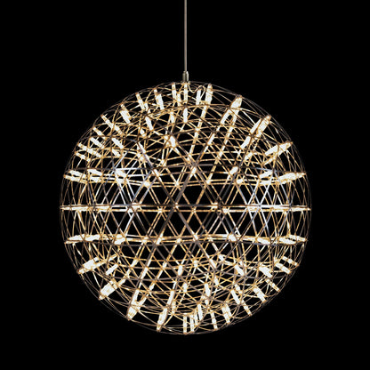 Geodesic LED Sphere Pendant Light