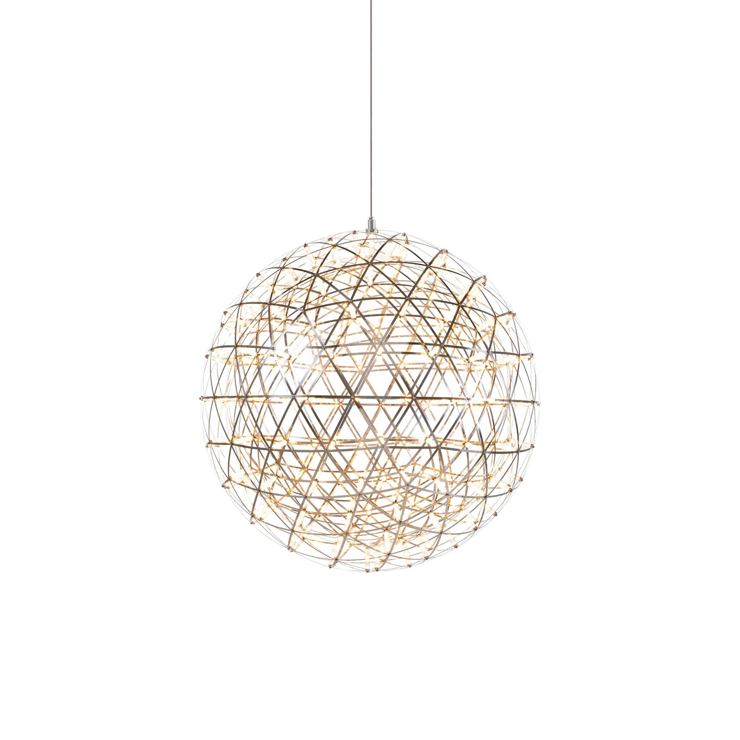 Geodesic LED Sphere Pendant Light