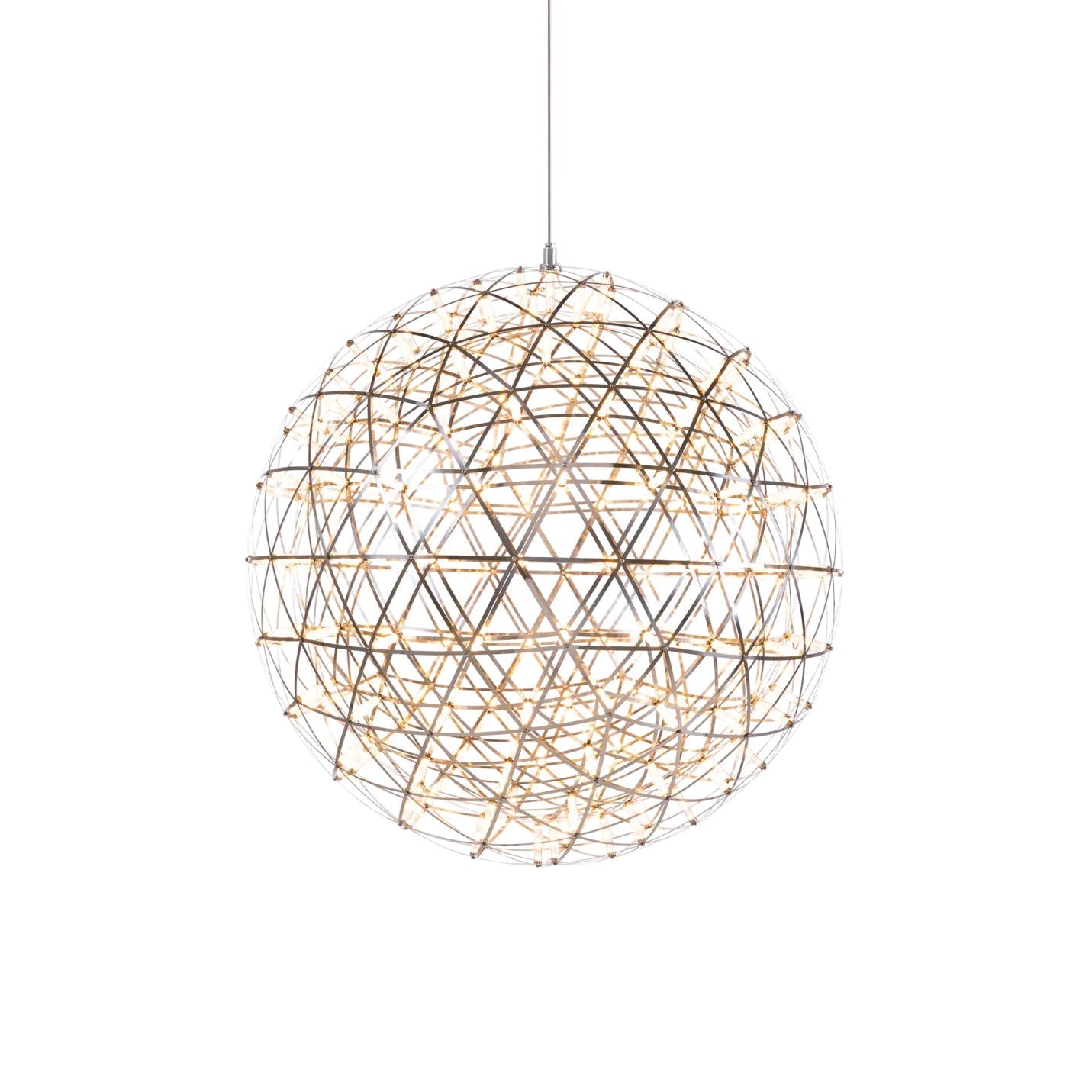 Geodesic LED Sphere Pendant Light