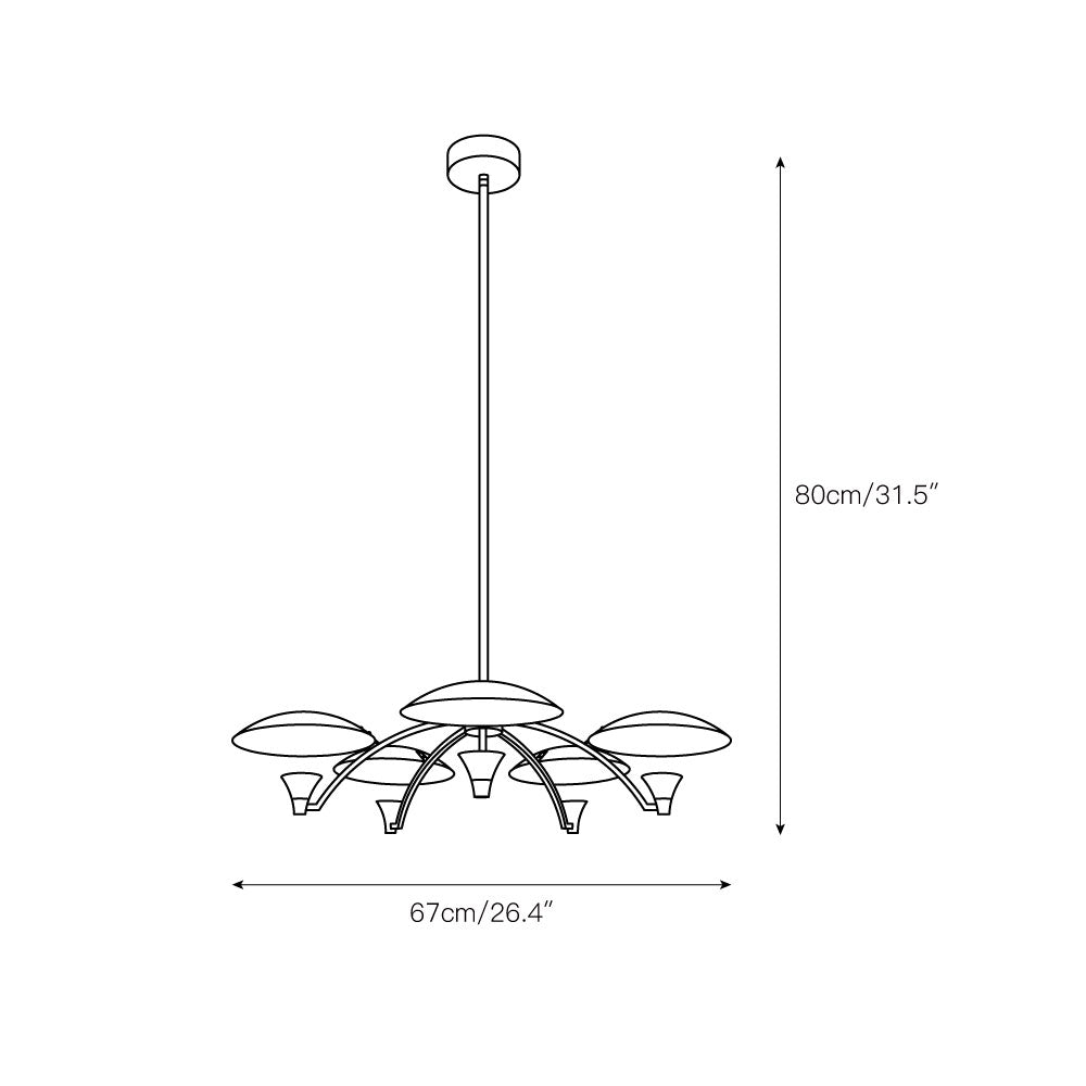 Redding Chandelier