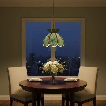 Retro Lotus Pendant Lamp
