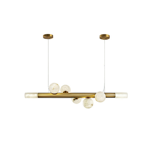 RoMi Carrara Alabaster Pendant Light