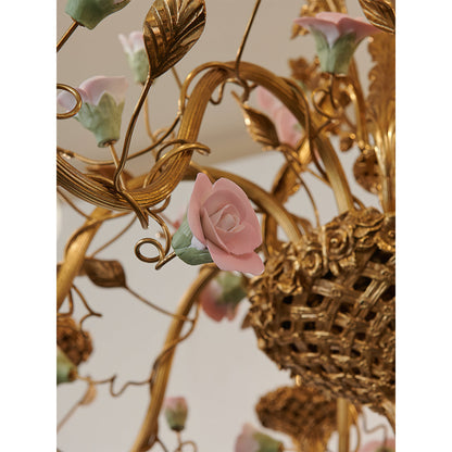 Sabine Flowers Chandelier