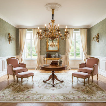 Sabine Flowers Chandelier