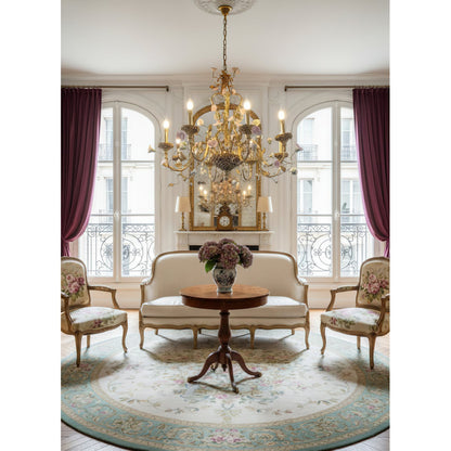 Sabine Flowers Chandelier