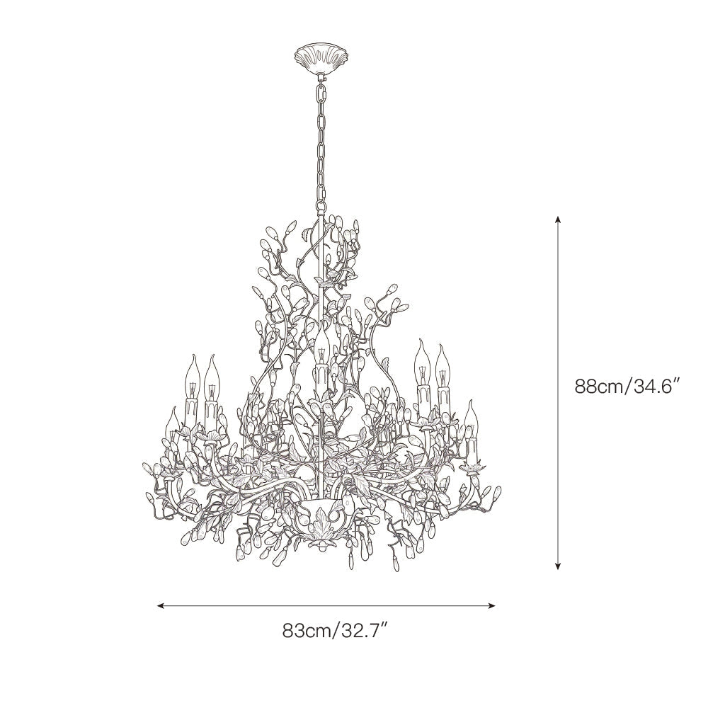 Sagel Flora Chandelier