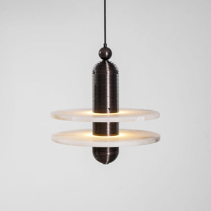 Alabaster Comet Pendant Lamp