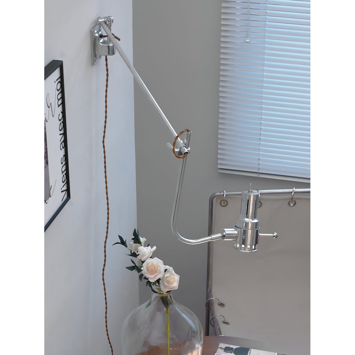 Signal Swing Arm Plug-in Sconce