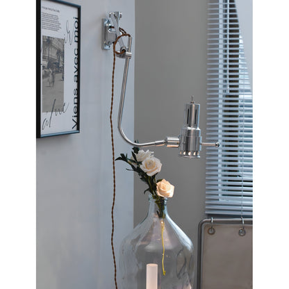 Signal Swing Arm Plug-in Sconce