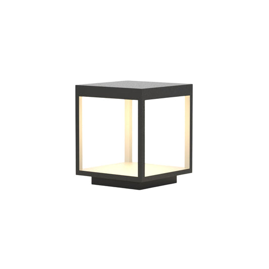 Square Frame Fence Post Outdoor Light