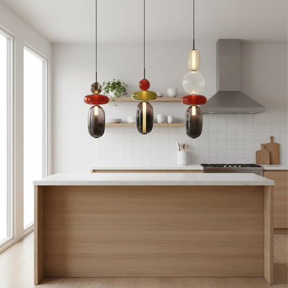 Stained Glass Pendant Lamp