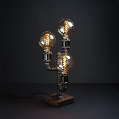 Steampunk Pipe Table Lamp