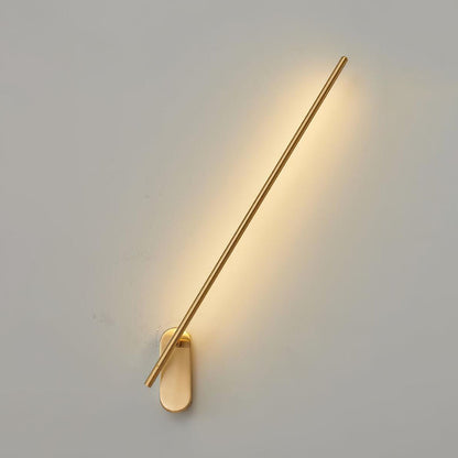 Stick Shaped Metal Sconce