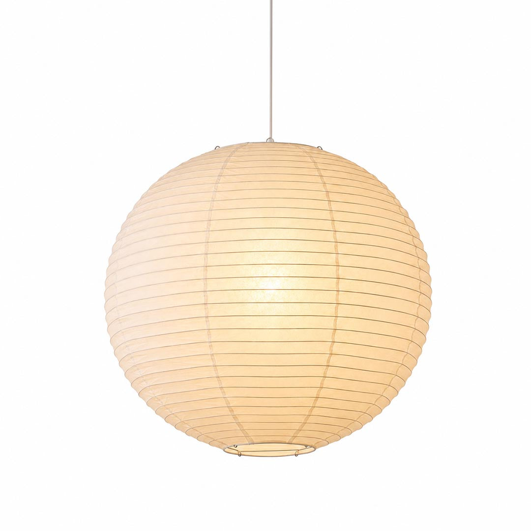Washi Paper Sphere Pendant Light