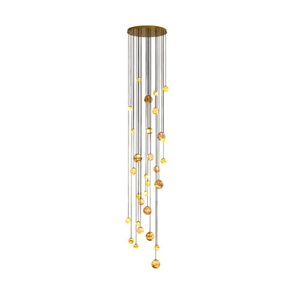 Sultana Alabaster Cluster Chandelier