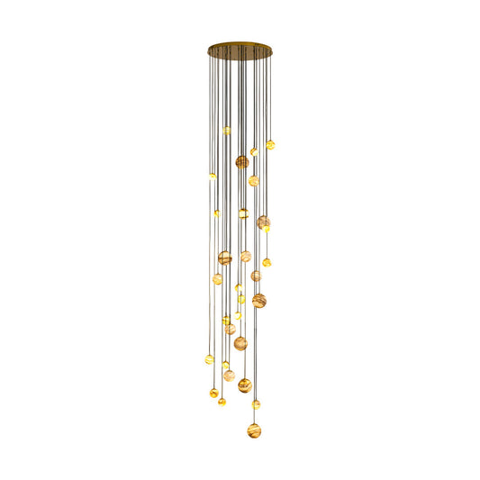 Sultana Alabaster Cluster Chandelier