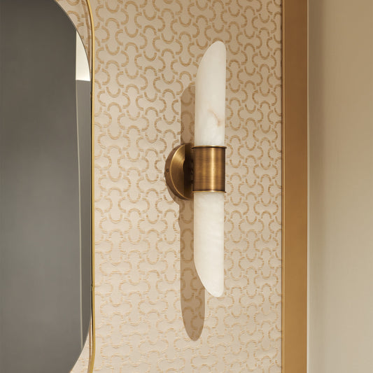 Tabitha Alabaster Wall Lamp