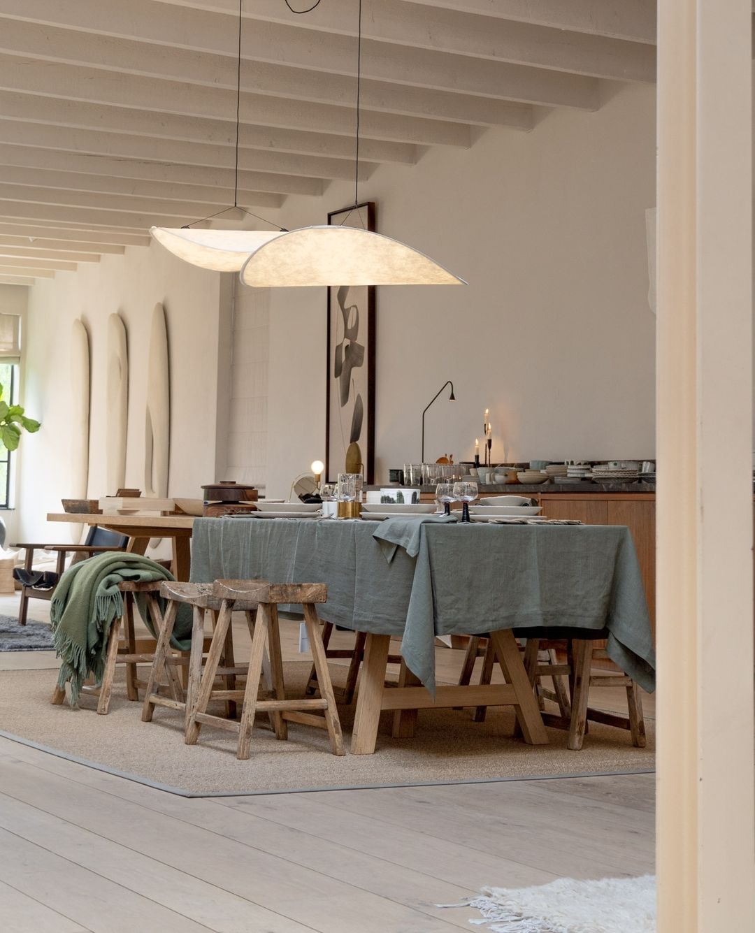 Tense Dupont Paper Pendant Lamp