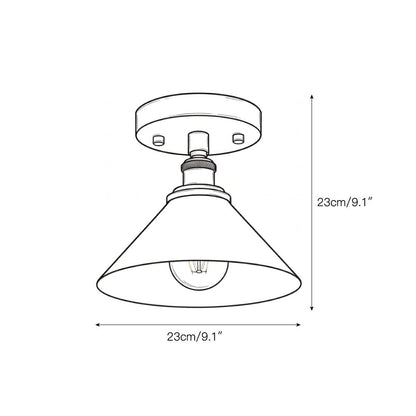 Thetford Ceiling Lamp