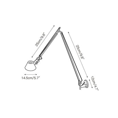 Brady Rocker Arm Plug-in Sconce
