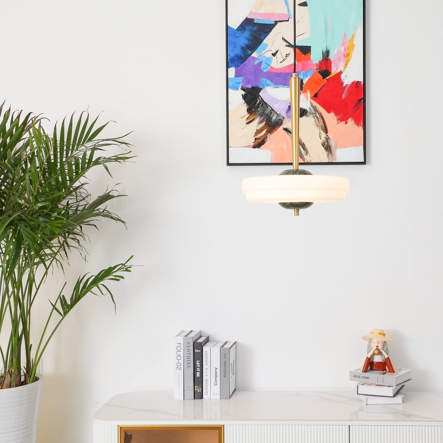 Trave Alabaster Pendant Lamp