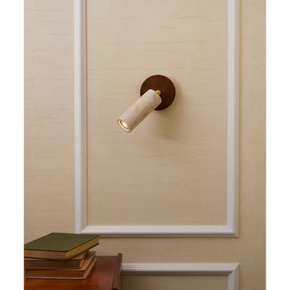 Travertine Mireille Wall Lamp
