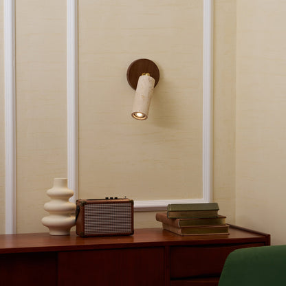 Travertine Mireille Wall Lamp