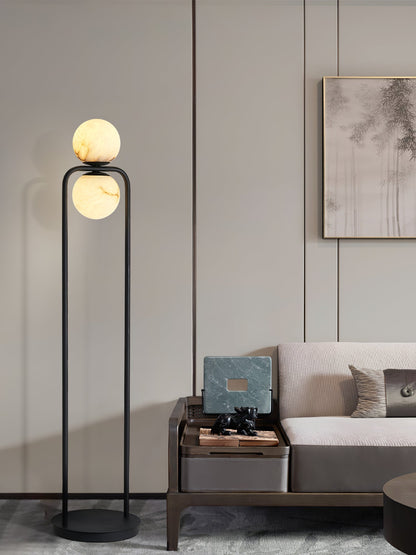 Tribeca Alabaster Floor Lamp
