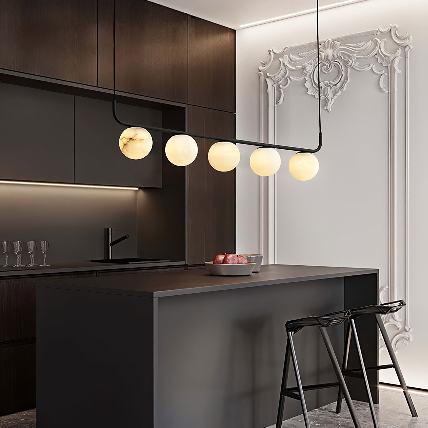 Tribeca Alabaster Pendant Lamp