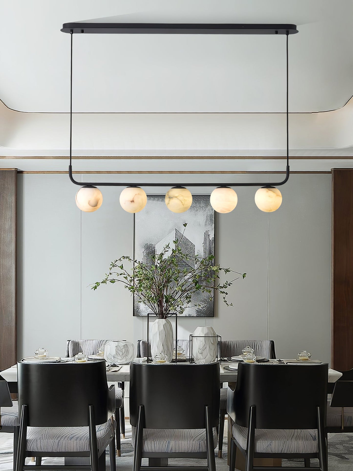 Tribeca Alabaster Pendant Lamp
