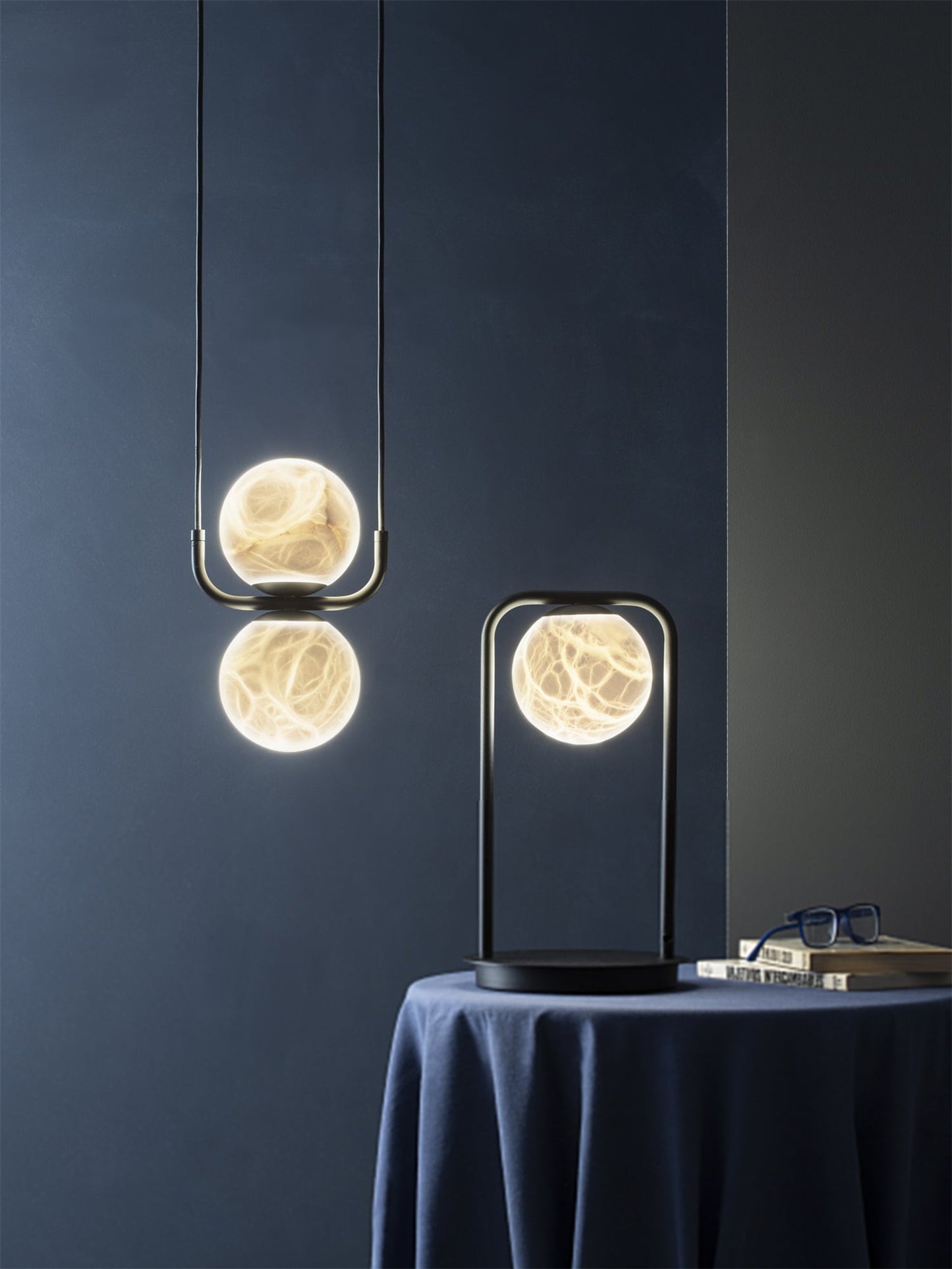 Tribeca Alabaster Table Lamp