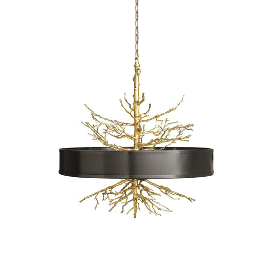 Twig Brass Chandelier