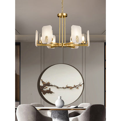 Upton Alabaster Chandelier