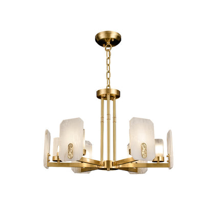 Upton Alabaster Chandelier