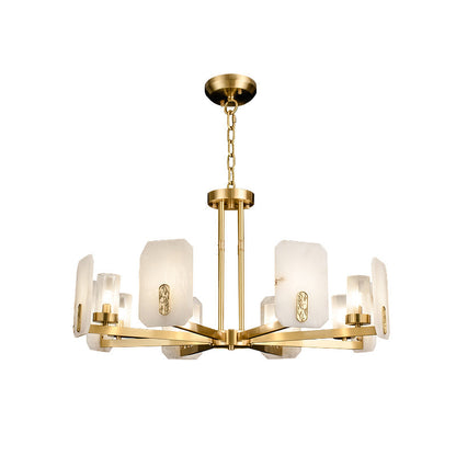Upton Alabaster Chandelier