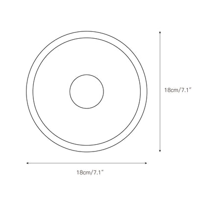 Viola Disc Wall Lamp