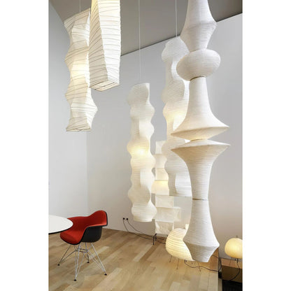 Washi Paper E Pendant Lamp