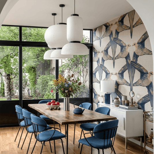 Washi Paper Lantern Pendant Lamp